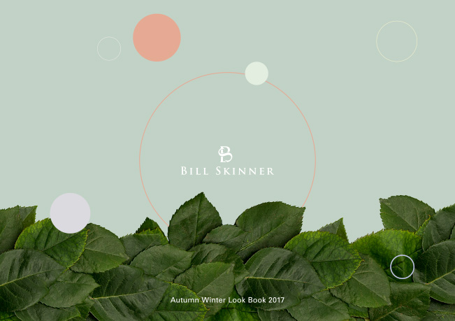Front cover of the Bill Skinner autumn winter 2017 digital look book