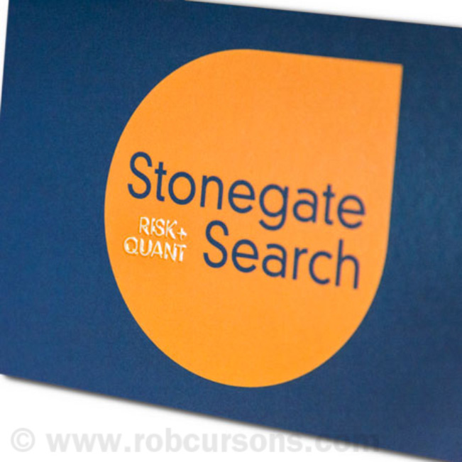 Work | Design | Stonegate Search Embossing