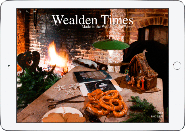 Work | Design | Wealden Times tablet app edition