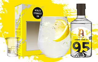 Work | Design | Anno Distillers world's strongest Extreme 95 Gin